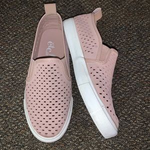 Pink sneakers